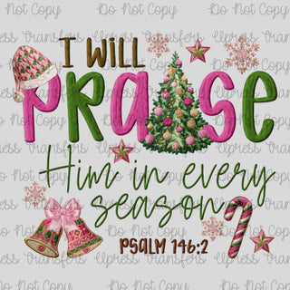 Preppy Stitched Praise