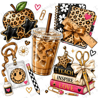Preppy Teach Love Cold Coffee
