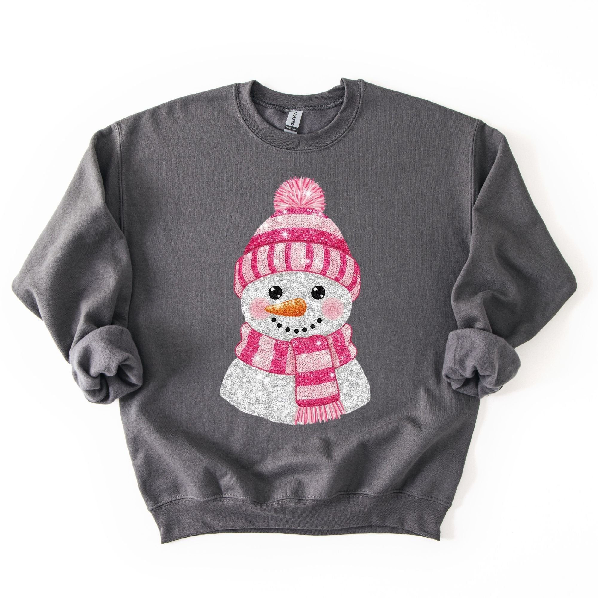Pretty In Pink Snowman