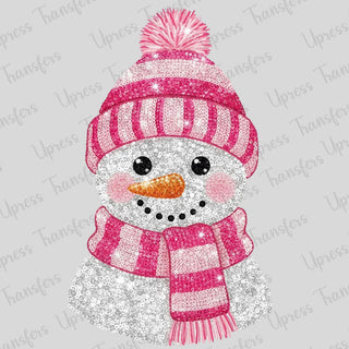 Pretty In Pink Snowman