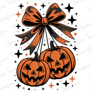 Pumpkin Duo With Stars