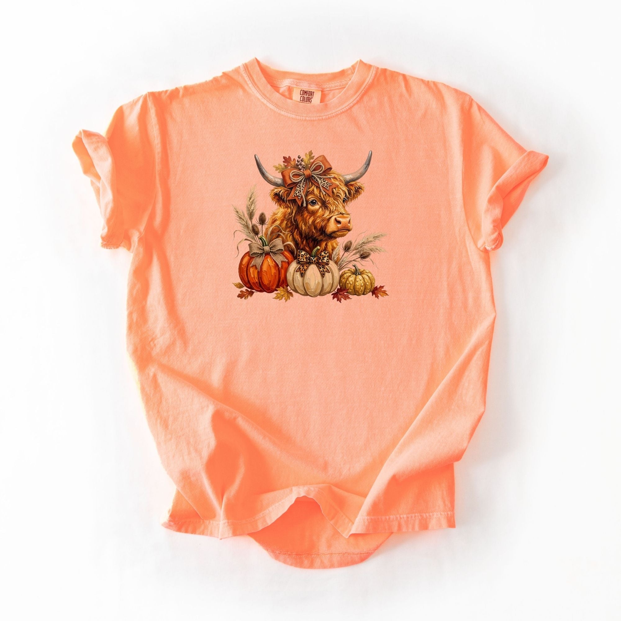 Pumpkin Patch Cow