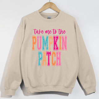 Pumpkin Patch Multicolored Distressed