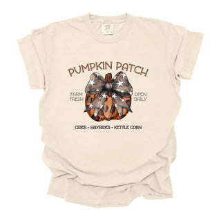 Pumpkin Patch Star Bow Pumpkin