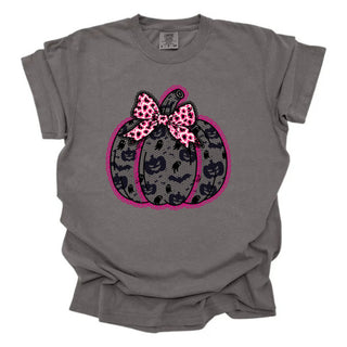 Pumpkin Pink and Black Lace