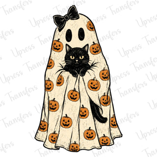 Pumpkin Printed Ghost Girl