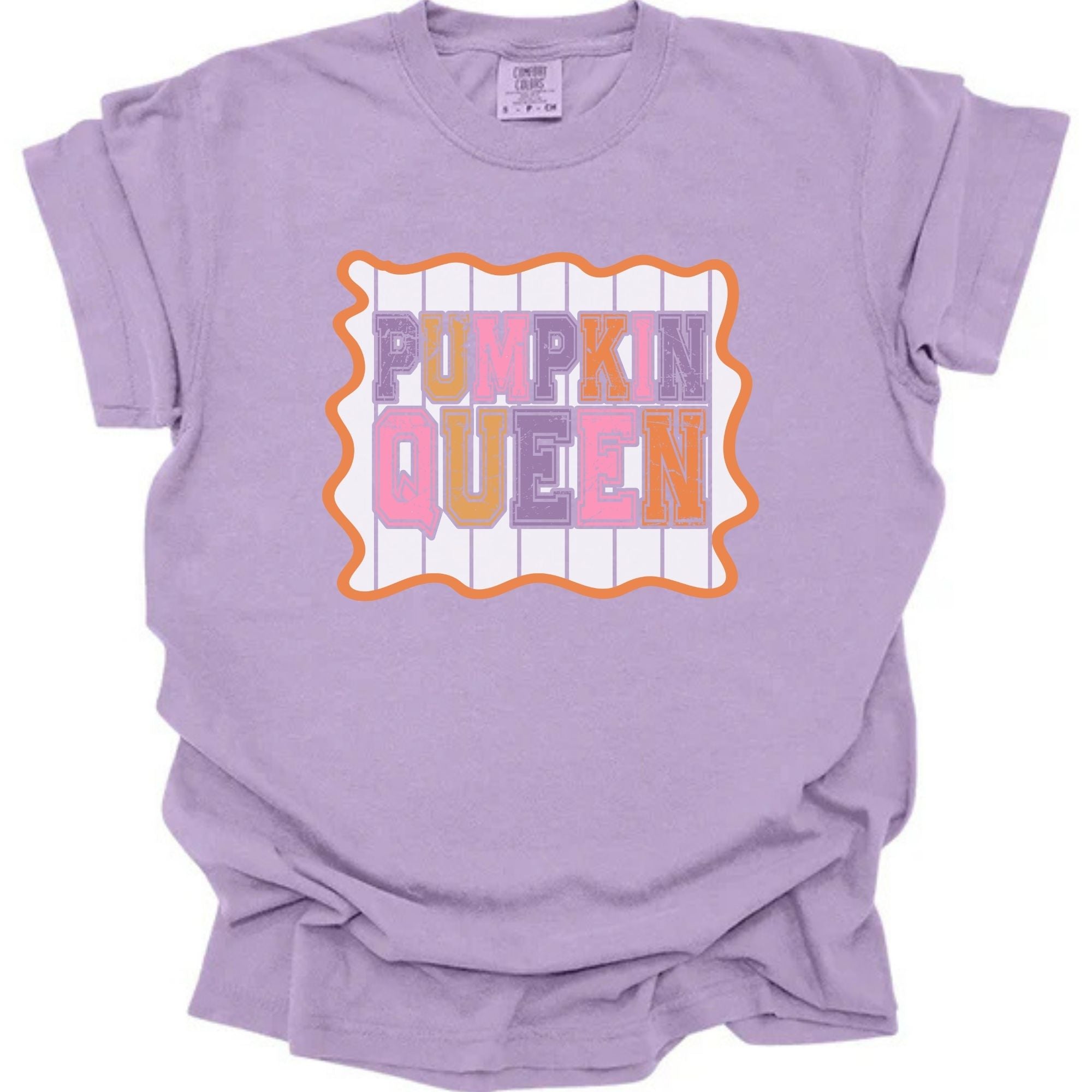 Pumpkin Queen Preppy Stripes