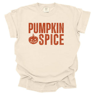 Pumpkin Spice Distressed Stacked