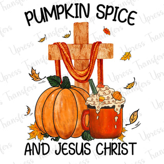 Pumpkin Spice and Jesus Christ Cross