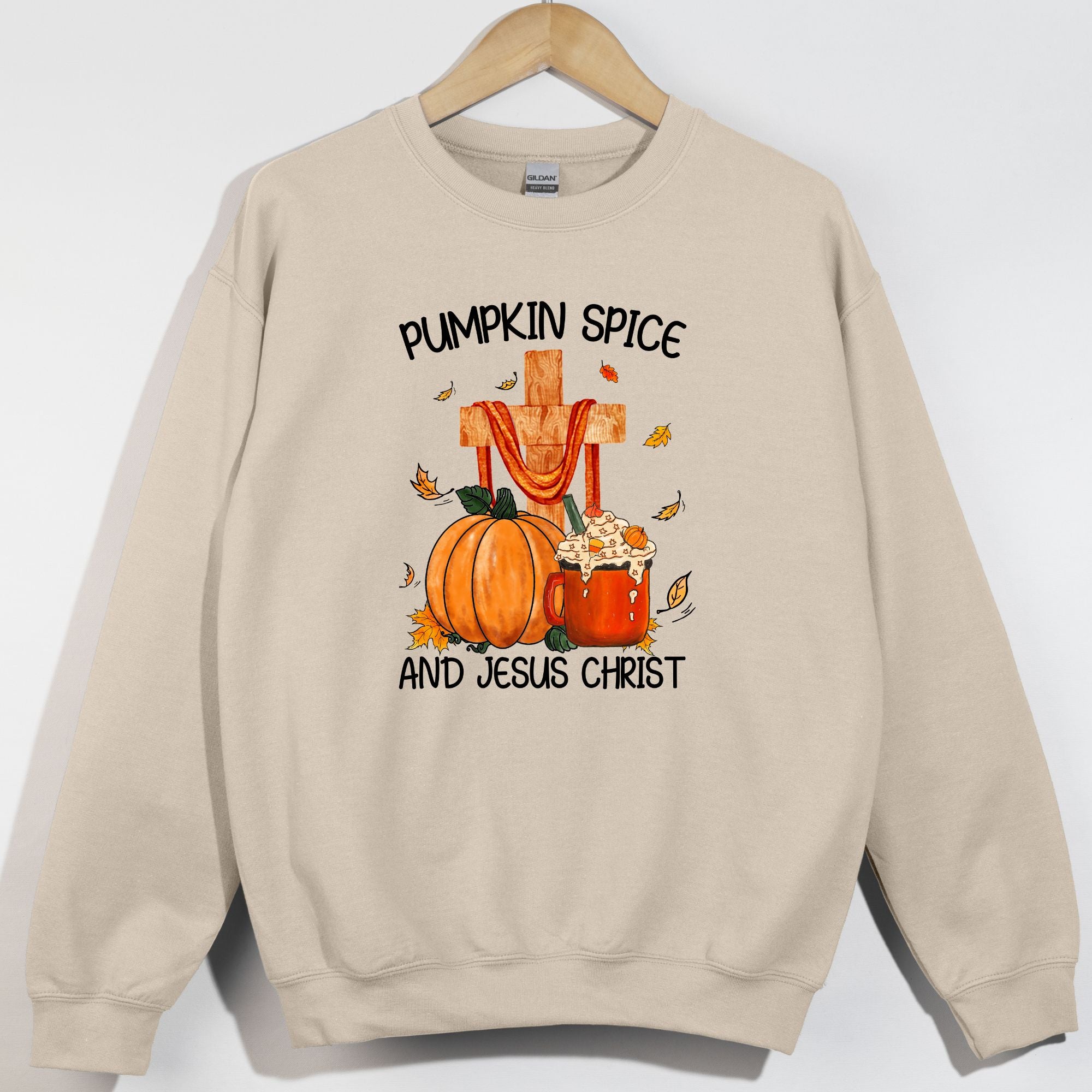 Pumpkin Spice and Jesus Christ Cross