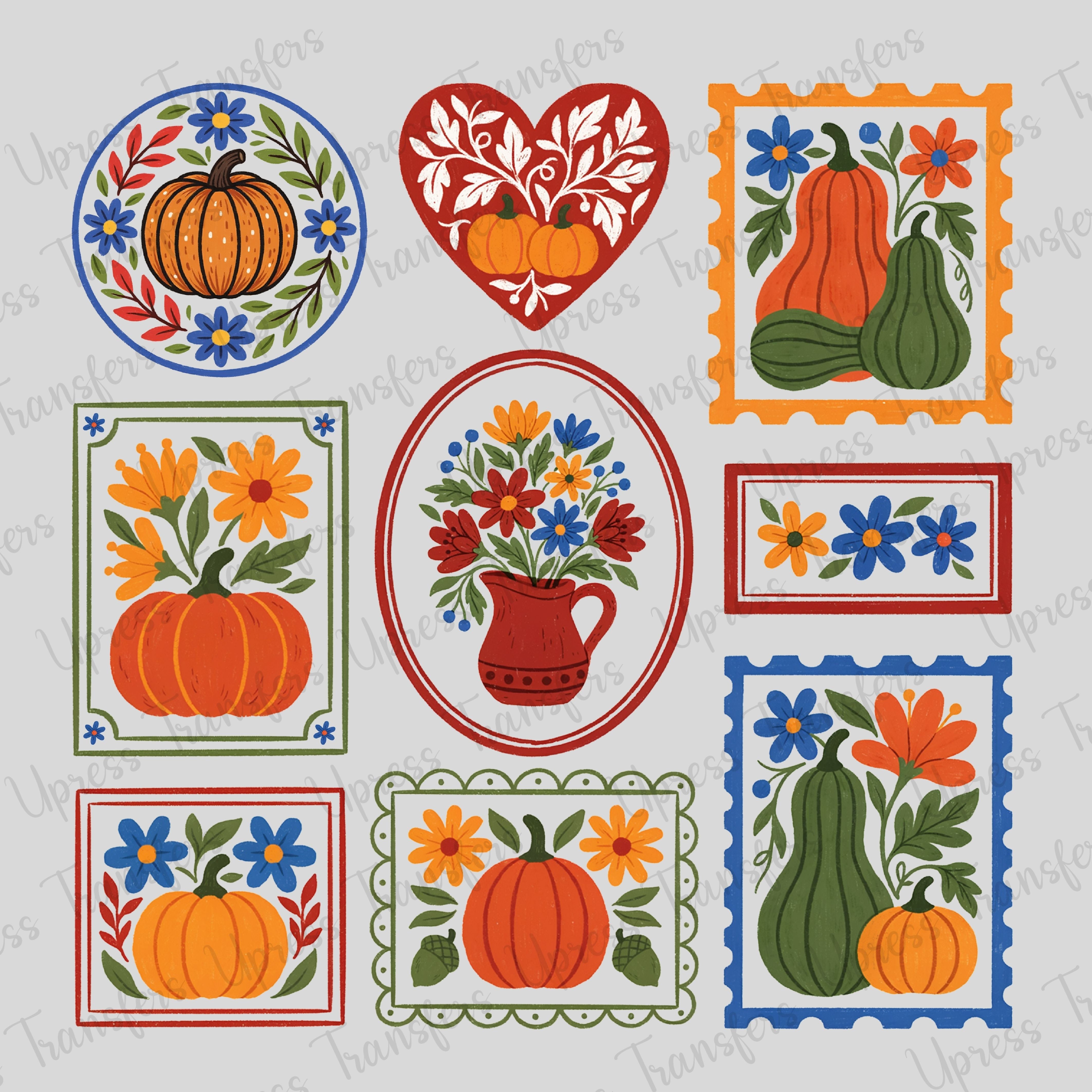 Pumpkin Stamps