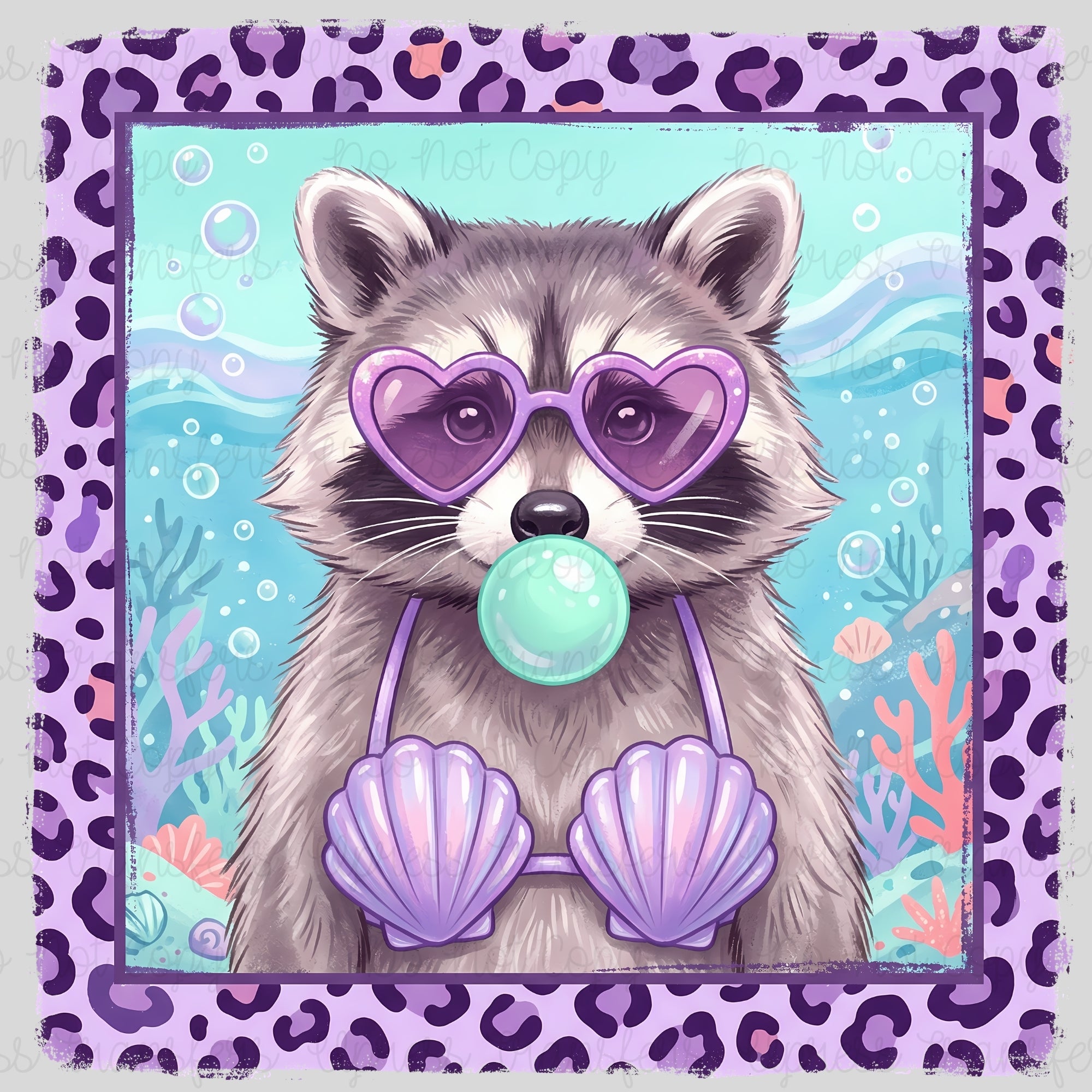 Purple Feral Bikini Pop