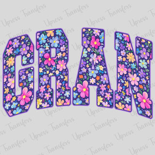 Purple Floral Grans