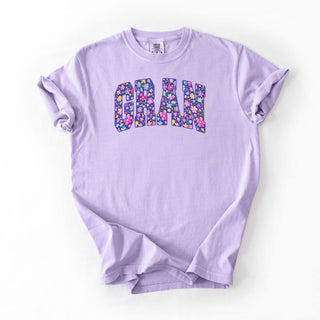 Purple Floral Grans