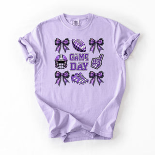 Purple Football Collage