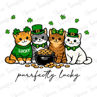 Purrfectly Lucky Cats