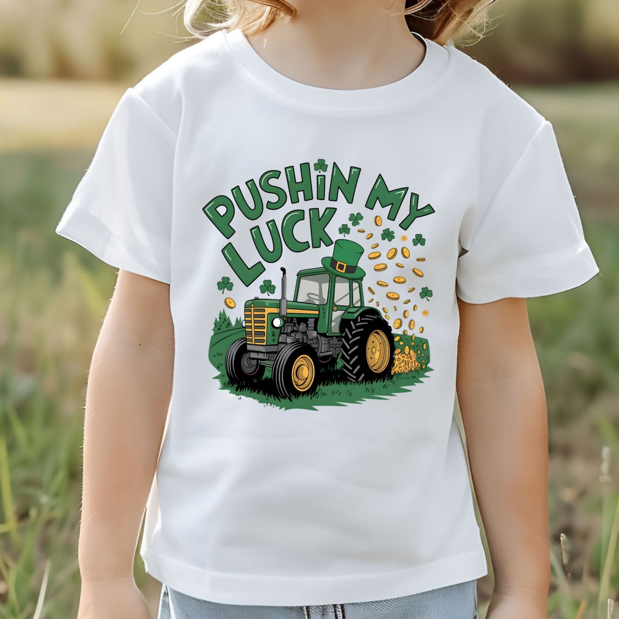 Pushin My Luck Tractor
