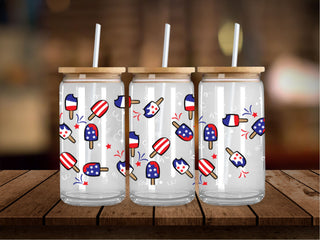 RWB Popsicles 16 Oz Wrap