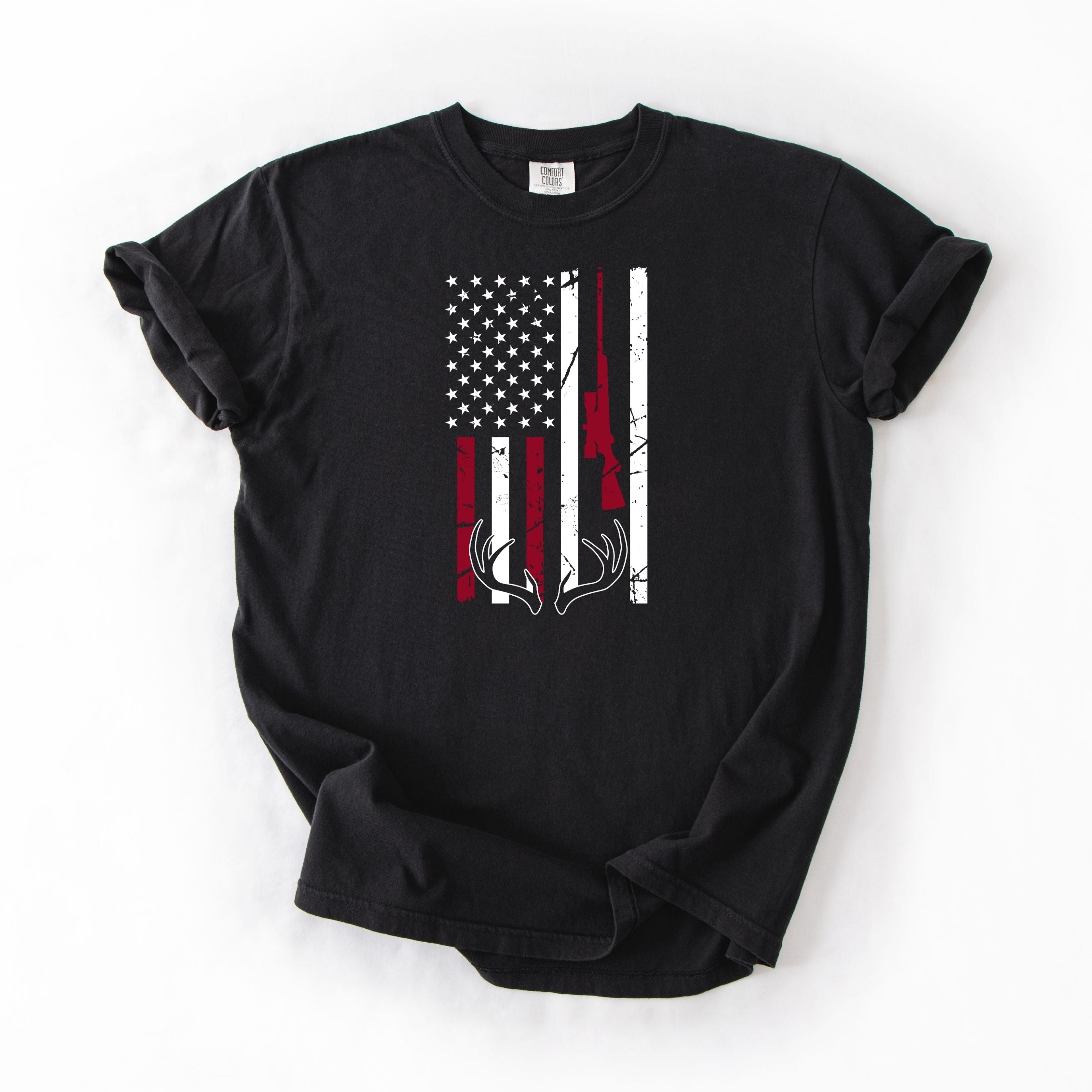 Racks And Flag