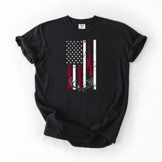 Racks And Flag