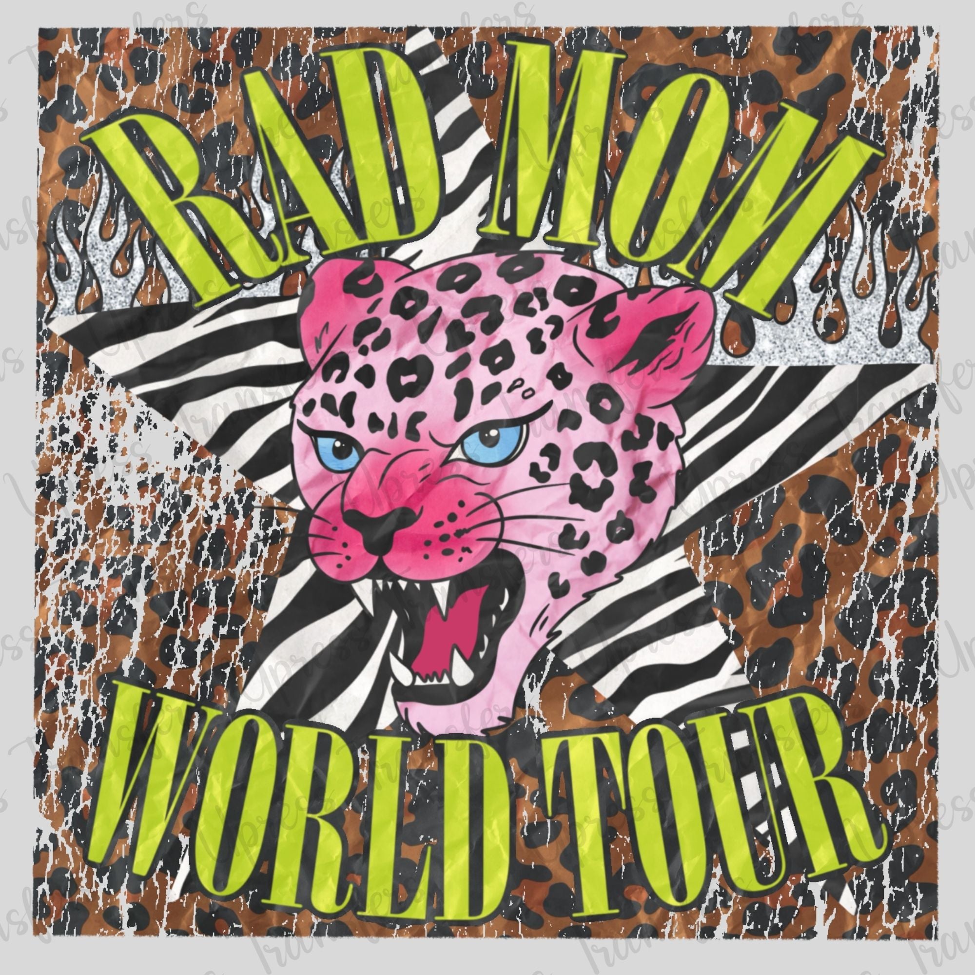 Rad Mom Cat Square