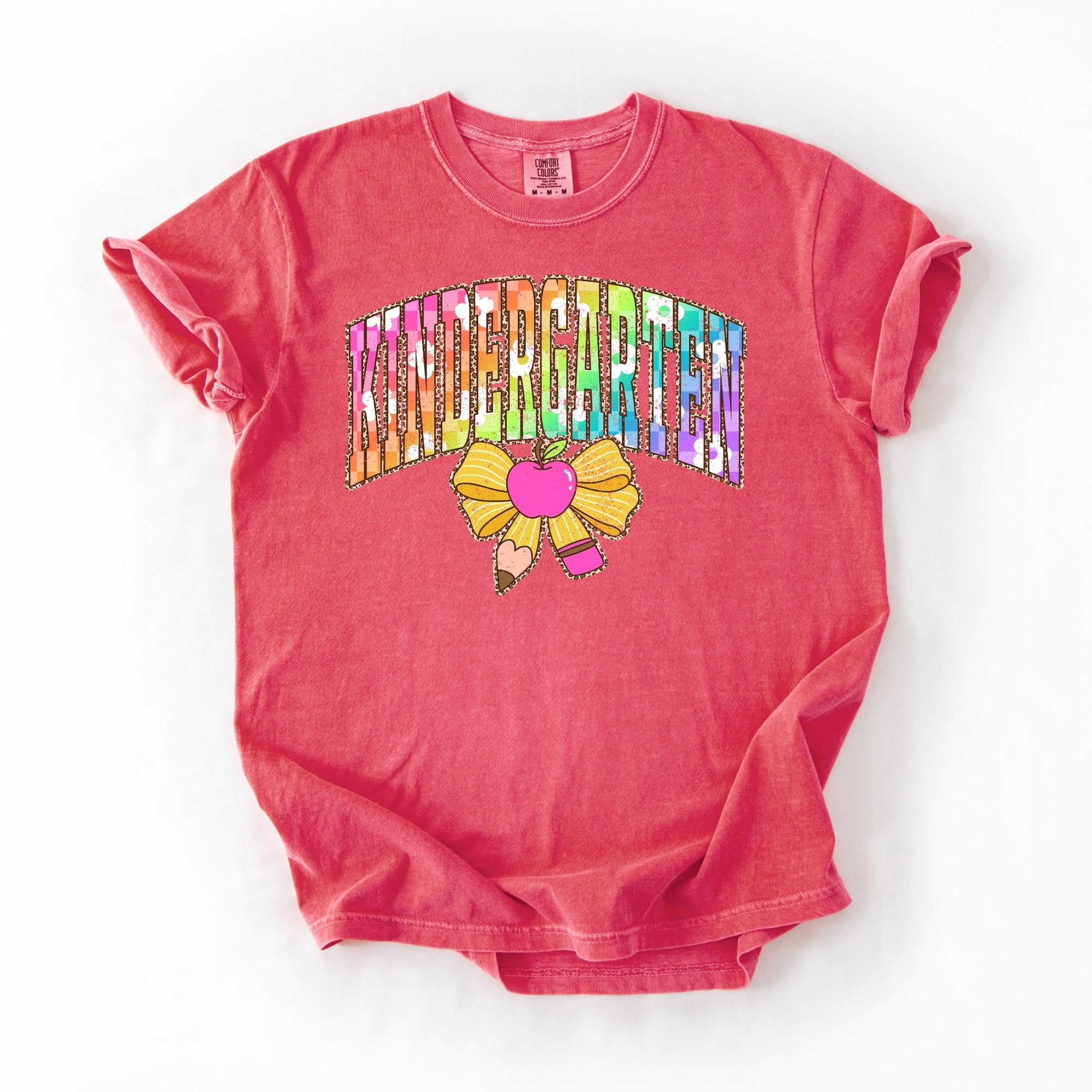 Rainbow Checkered Kindergarted
