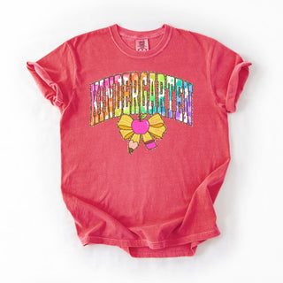 Rainbow Checkered Kindergarted