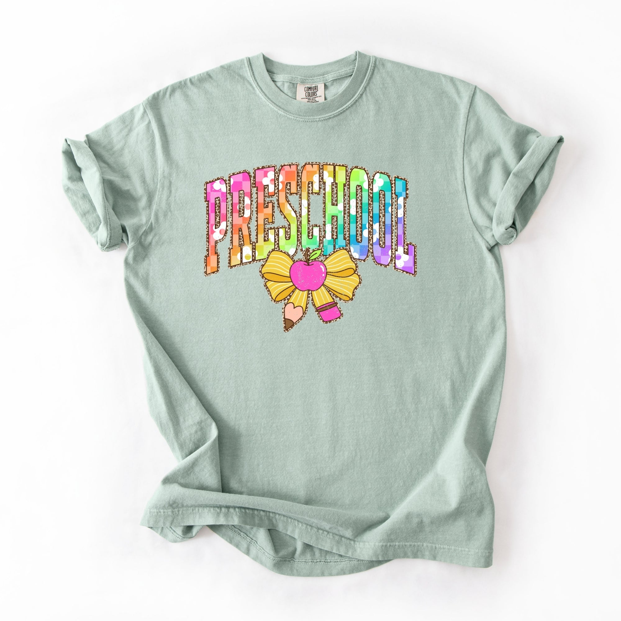 Rainbow Checkered Preschool