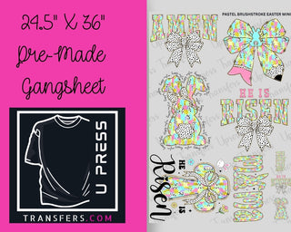 Pastel Brushtroke Easter Mini