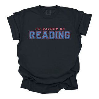 Rather Be Reading Blue and Red