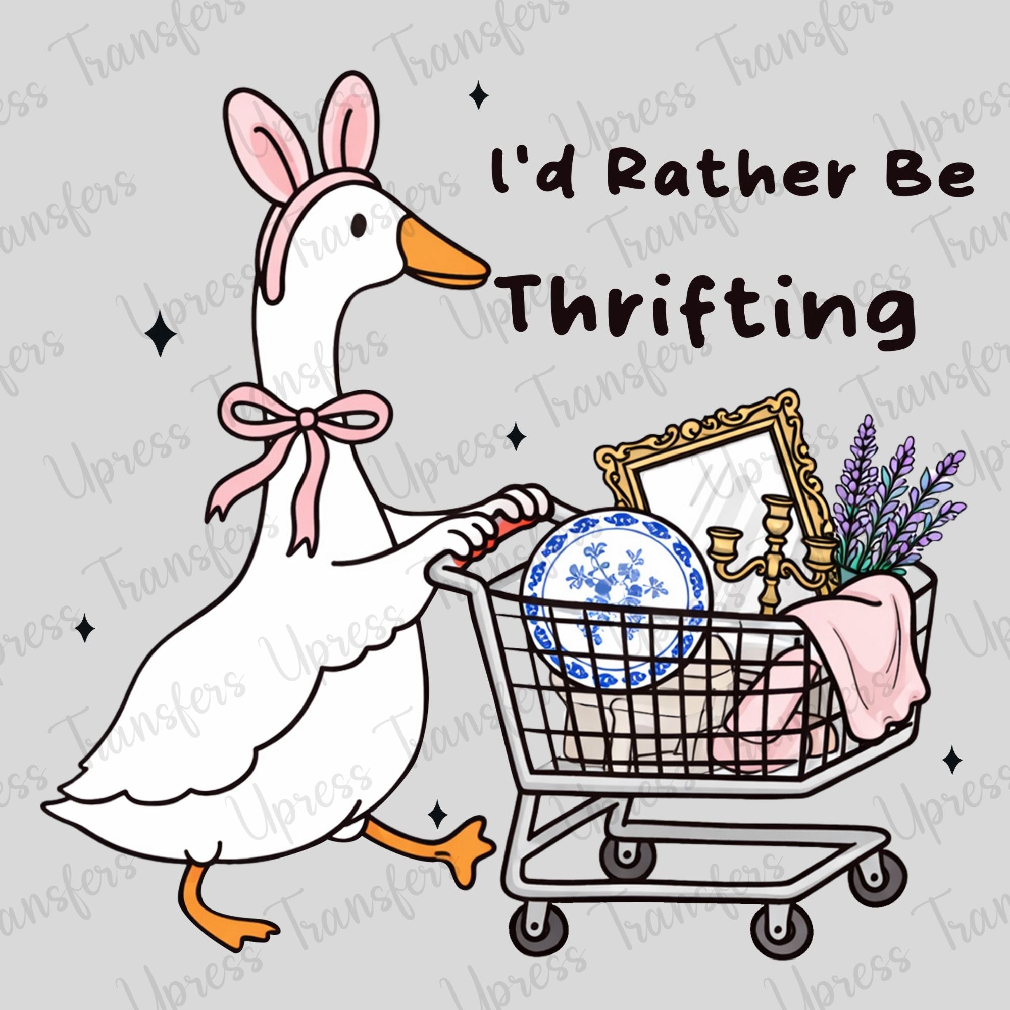 Rather Be Thrifting Goose