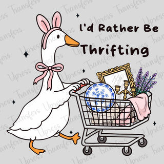 Rather Be Thrifting Goose