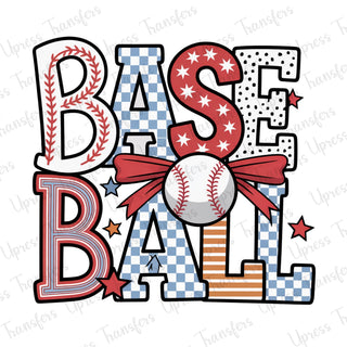 Red And Blue Baseball