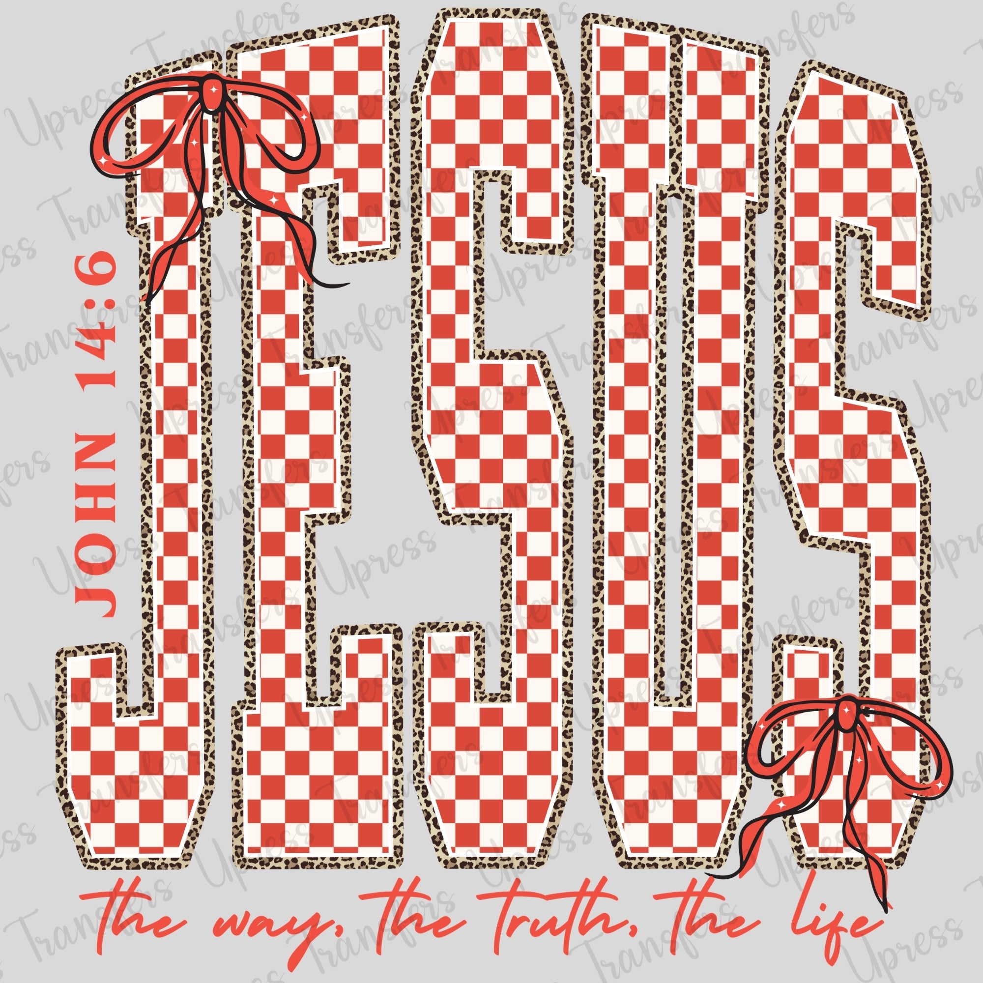 Red Checkered Jesus