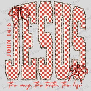 Red Checkered Jesus