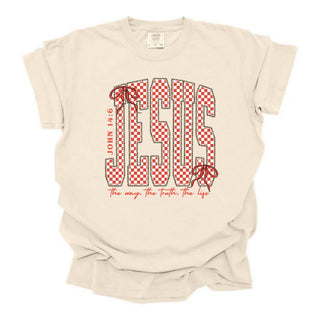 Red Checkered Jesus