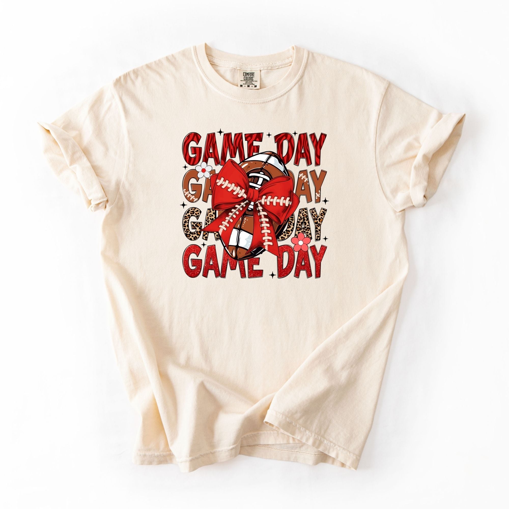 Red Game Day Football