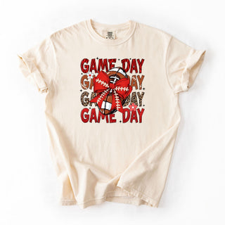 Red Game Day Football