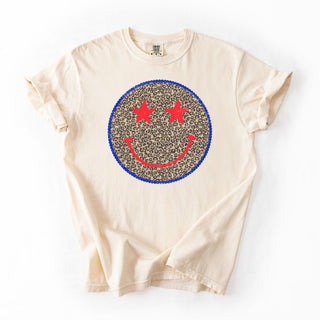 Red Star And Cheetah Smiley