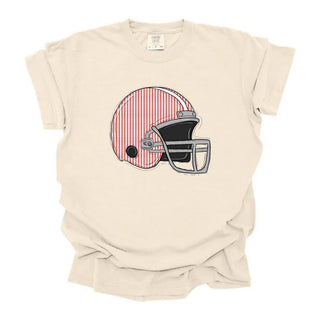 Red Striped Helmet