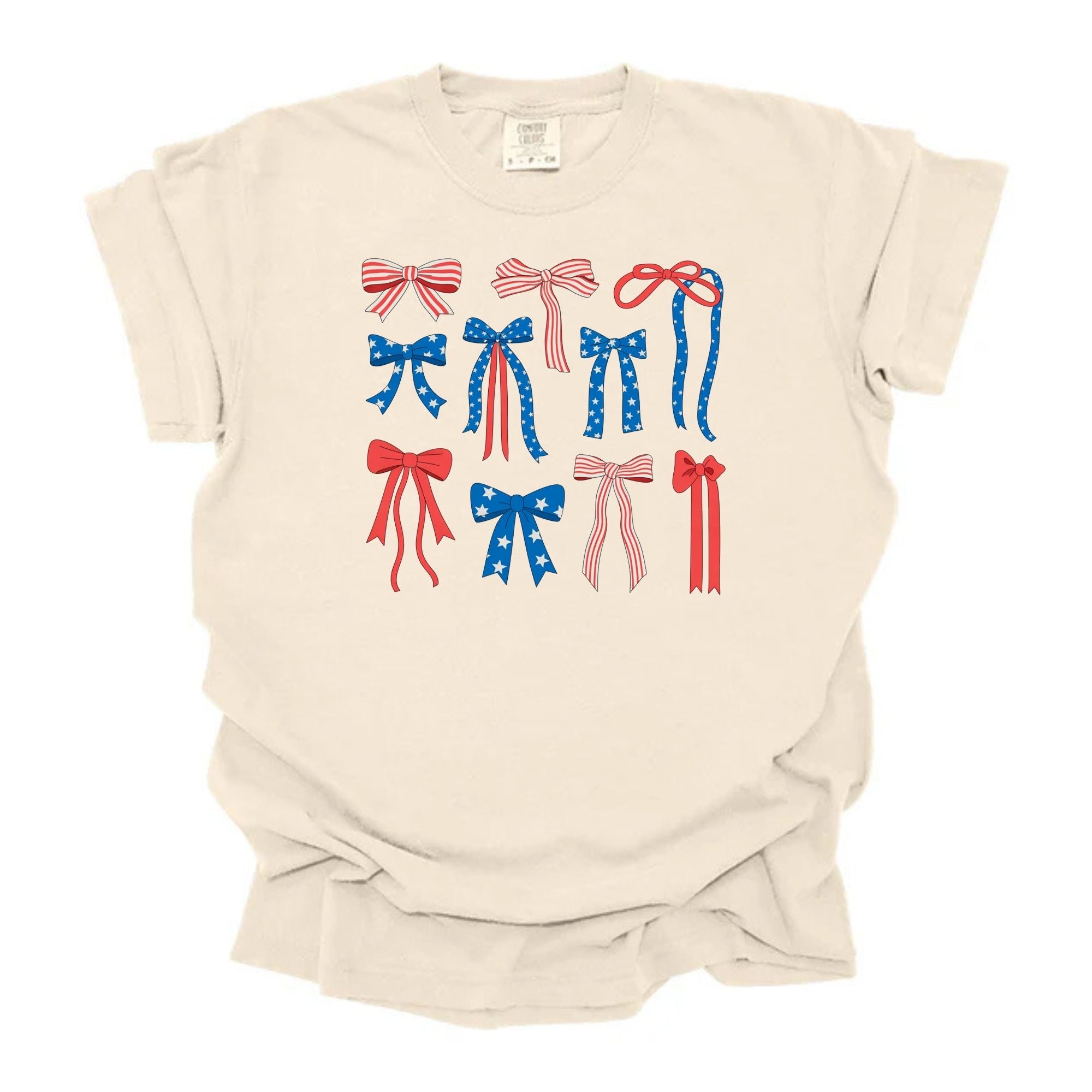 Red White And Blue Bows USA