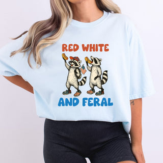 Red White And Feral Raccoons
