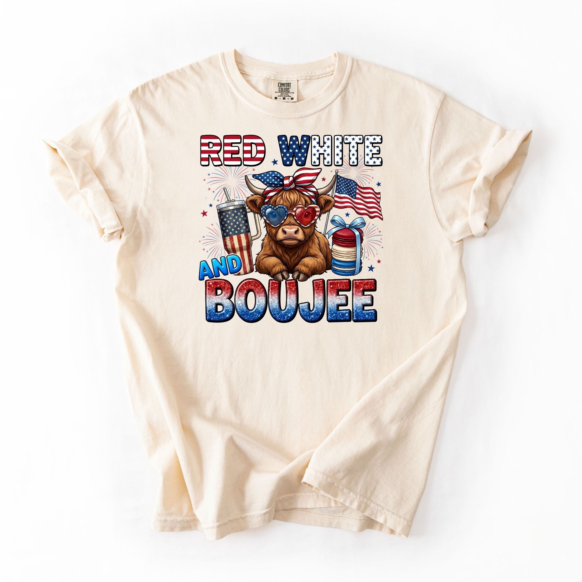 Red White and Boujee Highland