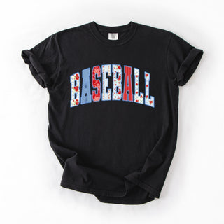 Red, White And Blue Baseball