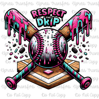 Respect The Drip Bats