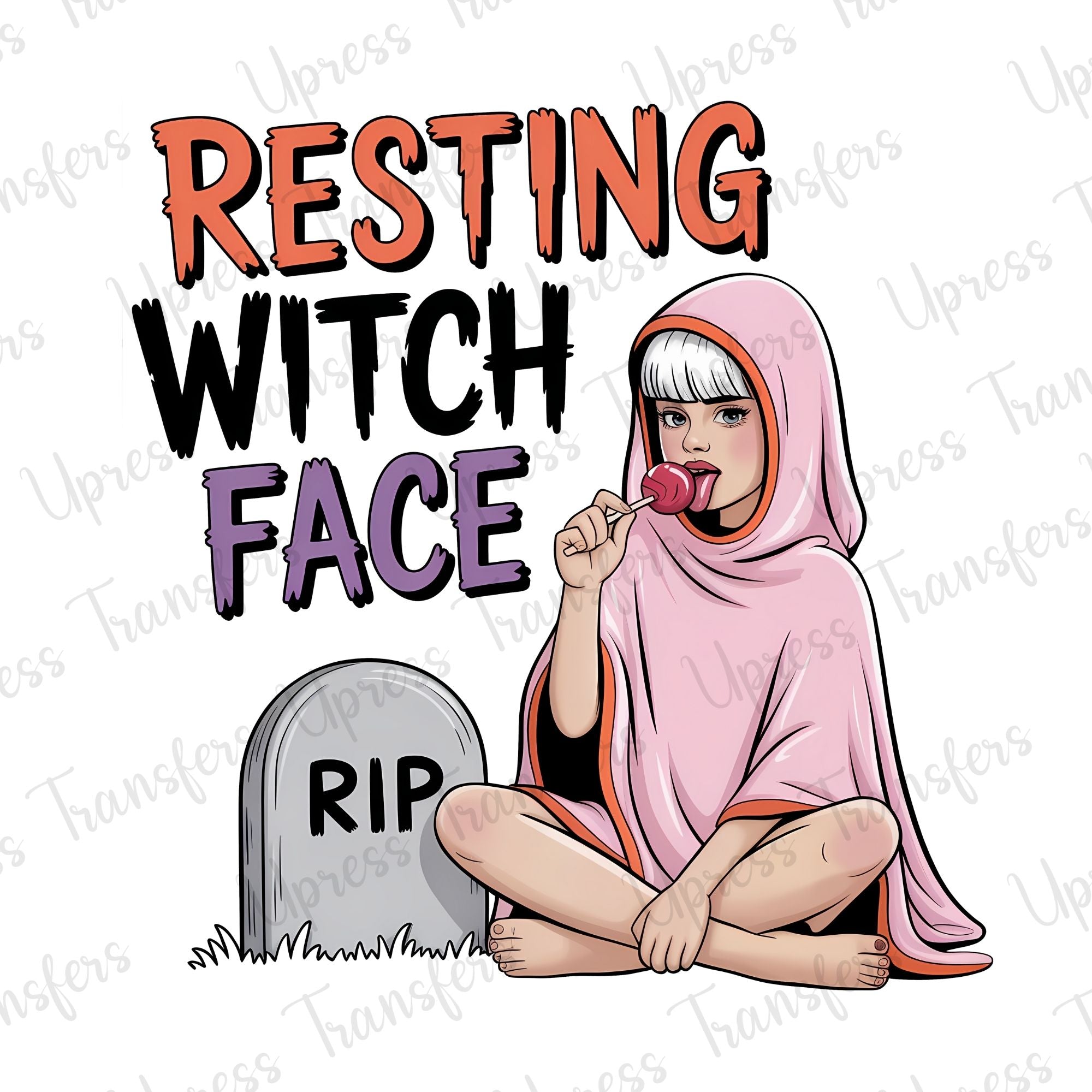 Resting Witch Face Girl