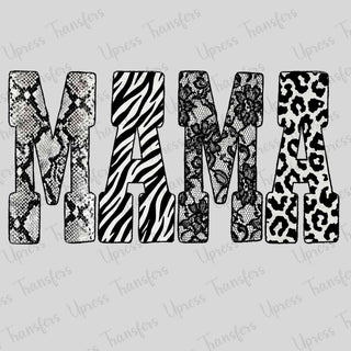 Retro Animal Print Mama