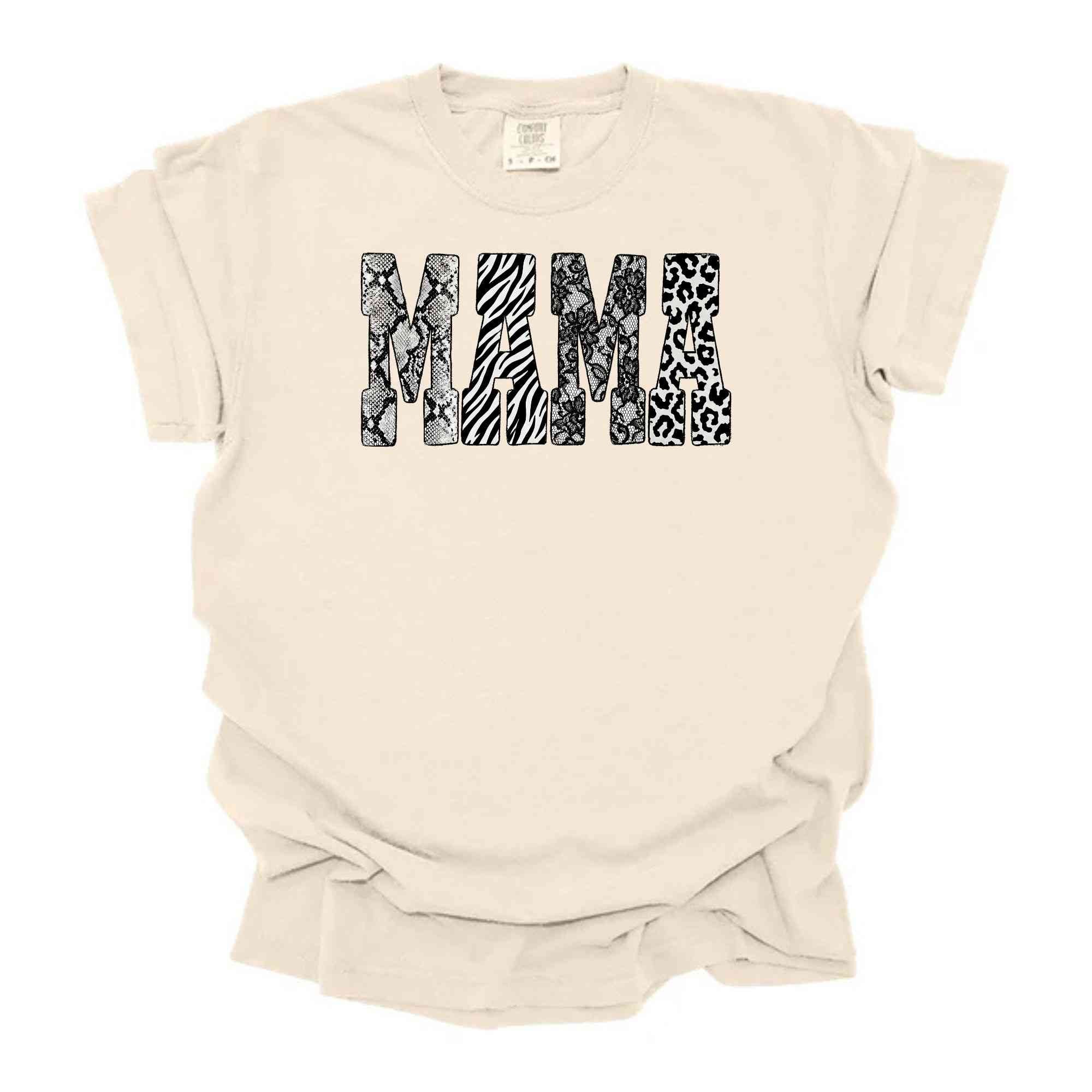 Retro Animal Print Mama