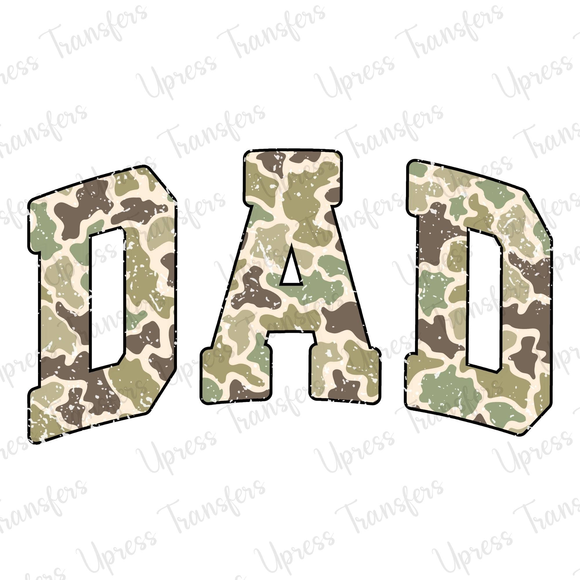 Retro Camo Dad