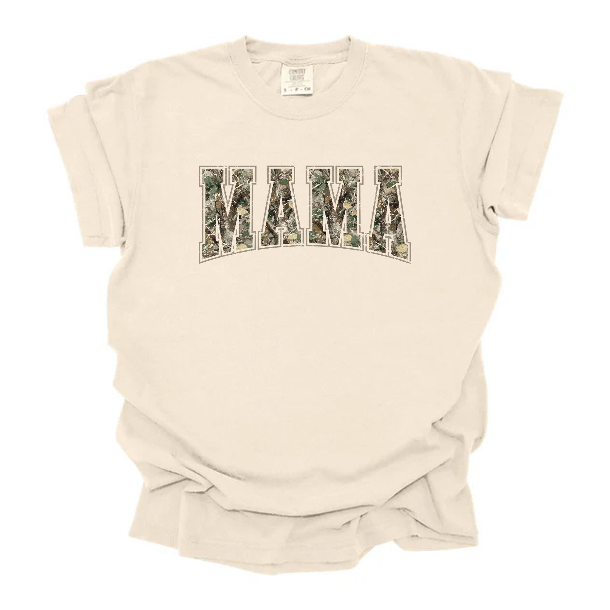 Retro Camo Mama Varsity